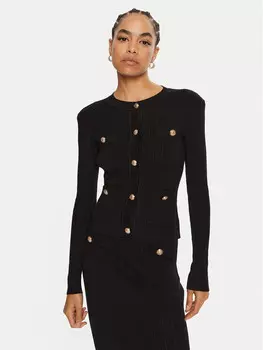 Кардиган стандартного кроя Fracomina, черный