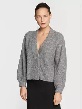 Кардиган стандартного кроя Gestuz, серый