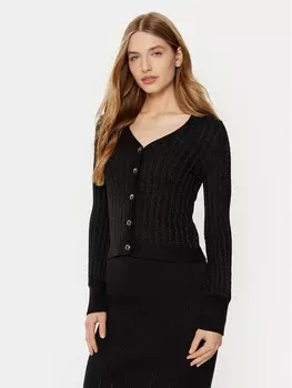 Кардиган стандартного кроя Guess, черный