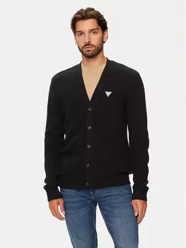 Кардиган стандартного кроя Guess, черный