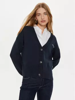 Кардиган стандартного кроя Guess Jeans, синий