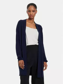 Кардиган стандартного кроя Kontatto, синий