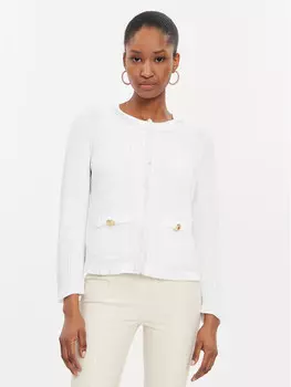 Кардиган стандартного кроя Luisa Spagnoli, белый