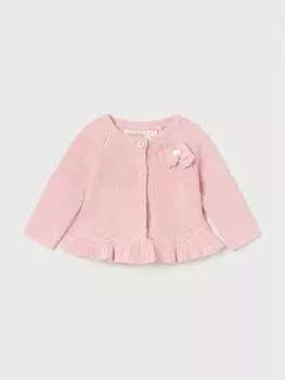 Кардиган стандартного кроя Mayoral, розовый