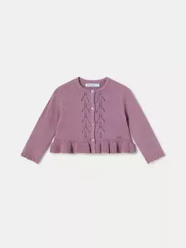 Кардиган стандартного кроя Mayoral, розовый