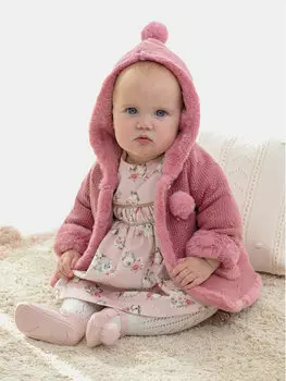 Кардиган стандартного кроя Mayoral, розовый