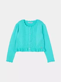 Кардиган стандартного кроя Mayoral, синий