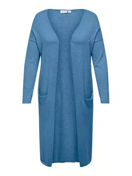 Кардиган стандартного кроя Only Carmakoma, синий