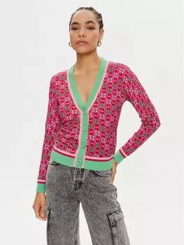 Кардиган стандартного кроя Pinko, розовый
