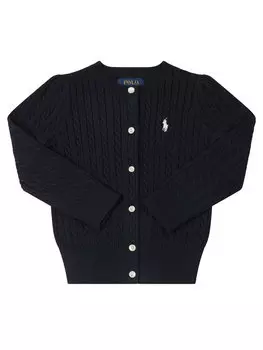 Кардиган стандартного кроя Polo Ralph Lauren, синий