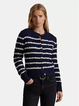 Кардиган стандартного кроя Polo Ralph Lauren, синий