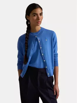 Кардиган стандартного кроя Polo Ralph Lauren, синий