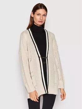 Кардиган стандартного кроя Rinascimento, бежевый