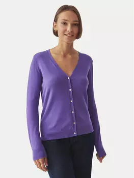 Кардиган стандартного кроя Tatuum, фиолетовый