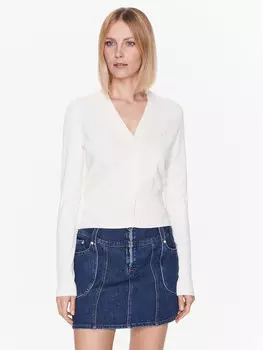 Кардиган стандартного кроя Trussardi, экрю