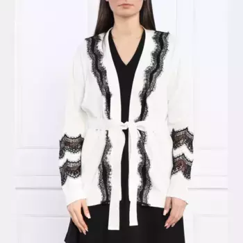 Кардиган стандартного кроя Twin-Set, белый