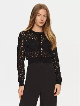 Кардиган стандартного кроя Twinset, черный