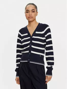 Кардиган стандартного кроя U.S. Polo Assn., синий