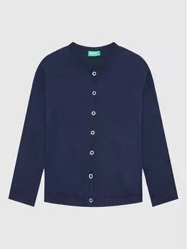 Кардиган стандартного кроя United Colors Of Benetton, синий