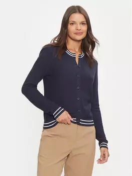 Кардиган стандартного кроя United Colors Of Benetton, синий