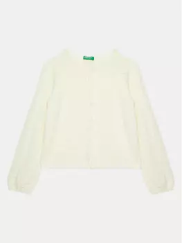 Кардиган стандартного кроя United Colors Of Benetton, белый