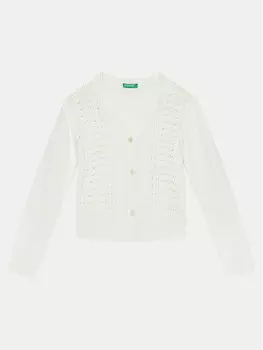 Кардиган стандартного кроя United Colors Of Benetton, белый