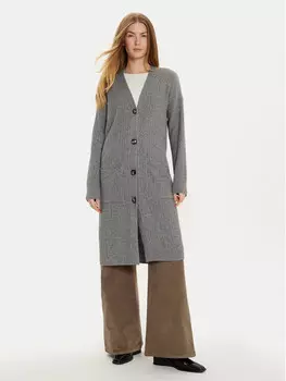 Кардиган стандартного кроя United Colors Of Benetton, серый