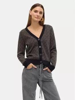 Кардиган стандартного кроя Vero Moda, черный