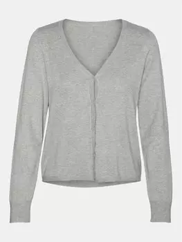 Кардиган стандартного кроя Vero Moda, серый