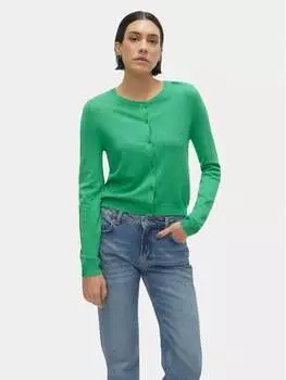 Кардиган стандартного кроя Vero Moda, зеленый