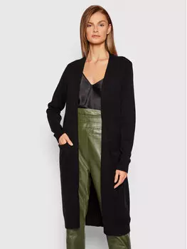 Кардиган стандартного кроя Vila, черный