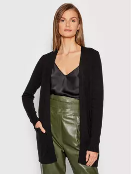Кардиган стандартного кроя Vila, черный