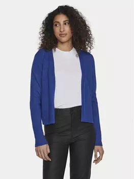 Кардиган стандартного кроя Vila, синий