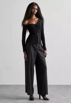 Кардиган STAUD CRAFTSMAN, черный