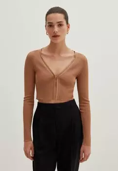 Кардиган Stefanel, коричневый