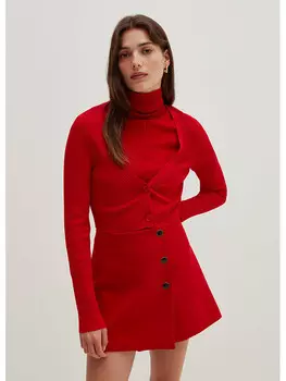 Кардиган STEFANEL, красный