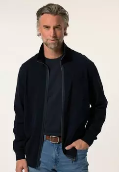 Кардиган STEHKRAGEN ZIPPER BOSTON PARK, темно-синий