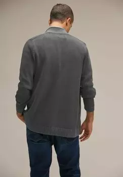 Кардиган Street One MEN, цвет grau
