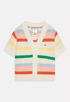 Кардиган STRIPE CROCHET Tommy Hilfiger, мультиколор