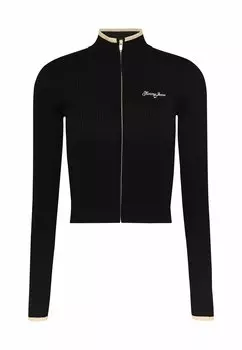 Кардиган STRIPE SLIM Tommy Jeans, черный