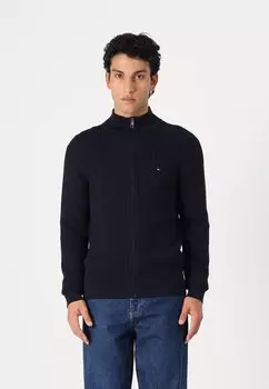 Кардиган STRUCTURE Tommy Hilfiger, темно-синий