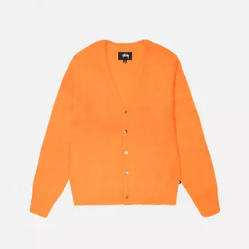 Кардиган Stussy Unisex Shaggy, оранжевый