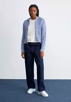 Кардиган SUNSET FADE ZIP HOOD Obey Clothing, синий