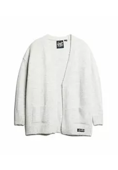 Кардиган Superdry ESSENTIAL, цвет frost grey marl