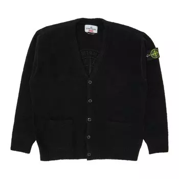 Кардиган Supreme x Stone Island Boucl, цвет Черный