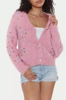 Кардиган Surat Floral в розовом цвете RAGA