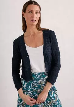 Кардиган Sweet Day Three Quarter Sleeve Seasalt Cornwall, темно-синий