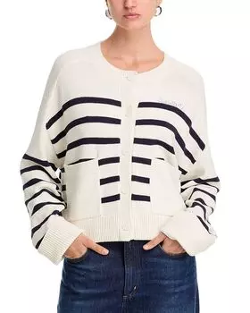 Кардиган-свитер Berenice Amour Cinq Sept, слоновая кость/кремовый