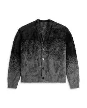 Кардиган-свитер цвета омбре Paper Planes, черный