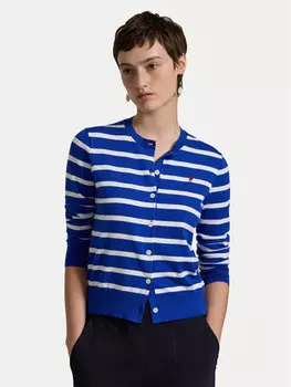 Кардиган свободного кроя 211891885006 Polo Ralph Lauren, синий